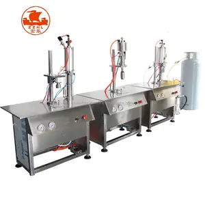 Automatic Aerosol Spray Paint Filling Machine / Production Line