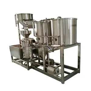 Máquina industrial para hacer leche de soja, sabor automático, planta de producción de leche de granos