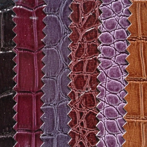 Tissu en <span class=keywords><strong>cuir</strong></span> synthétique imitation PU PVC en gros <span class=keywords><strong>pour</strong></span> vêtements/ceintures/sacs à main - Product Image 6