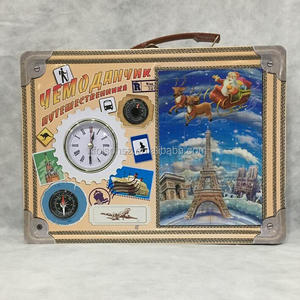 Contenedor de Metal vacío de fábrica, caja de lata con asa para el almuerzo, OEM - Product Image 3