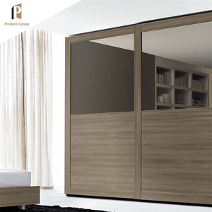 Armoires de chambre à coucher modernes de style scandinave, armoire à portes coulissantes pliantes, <span class=keywords><strong>placard</strong></span> de chambre à coucher - Product Image 3