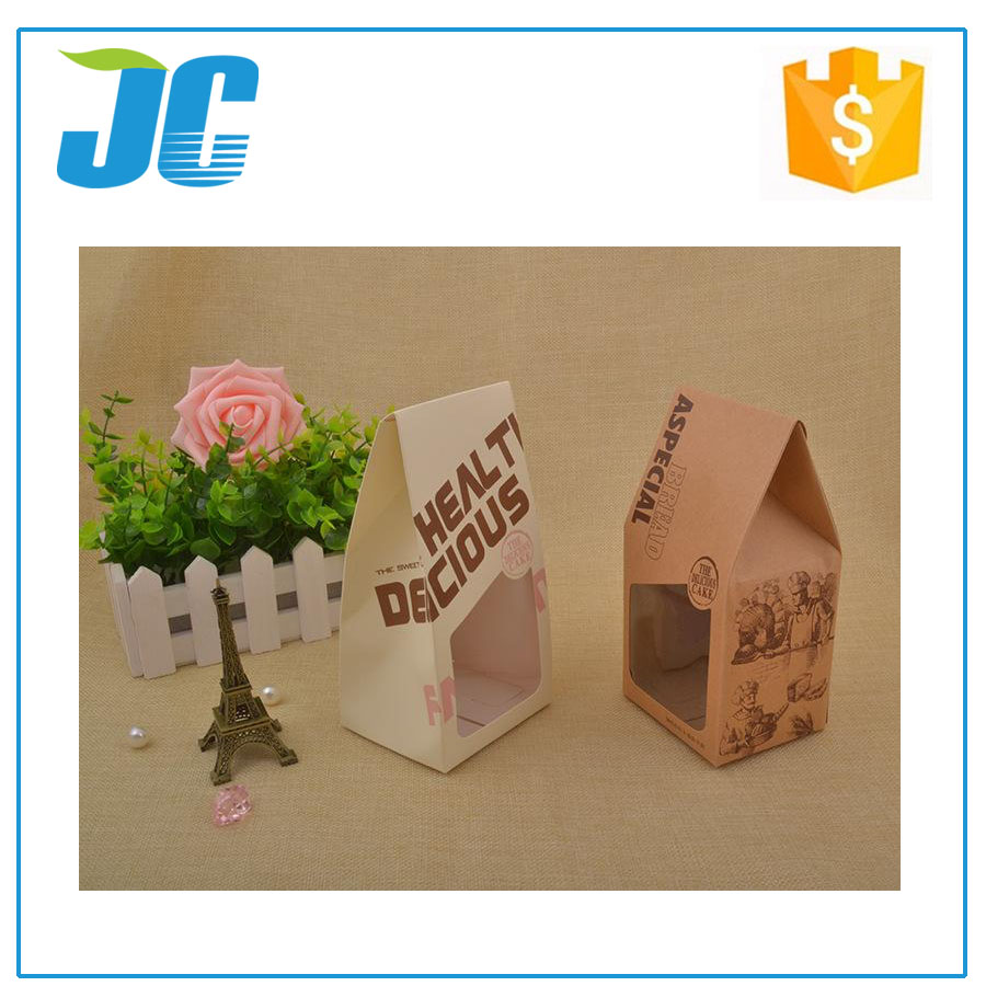 Бумага нуга сумки с прозрачным окном из ПВХ