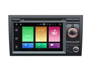 4 + 64GB Gps Navigasi Android 10.0 2 DIN Layar Kapasitif Mobil DVD untuk Audi A4 B6 B7 S4 mobil Radio GPS Navigasi Stereo Kepala Unit