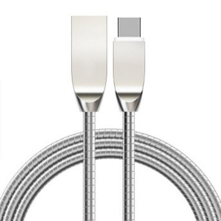 2018 Новый дизайн Горячая Распродажа Matel Braid usb Type c кабель с matel shell 2 м