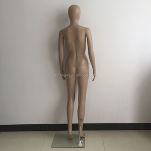 Barato ropa modelo de pantalla de Color de la piel, cabeza de huevo <span class=keywords><strong>sin</strong></span> rostro moda abstracta <span class=keywords><strong>cara</strong></span> maniquí de mujer - Product Image 3