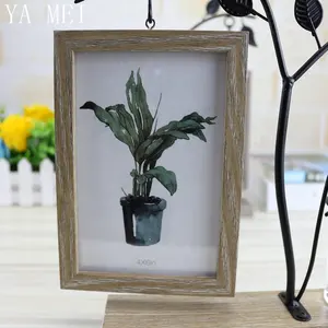 Factory Wholesale New Creative Sublimation Blanks Hydroponics Pot Photo Frame Mdf Souvenir