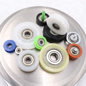 <span class=keywords><strong>Roue</strong></span> à rainure en <span class=keywords><strong>U</strong></span>, petit rouleau, poulie à <span class=keywords><strong>roulement</strong></span> en nylon, <span class=keywords><strong>roulement</strong></span> à billes revêtu de plastique - Product Image 3