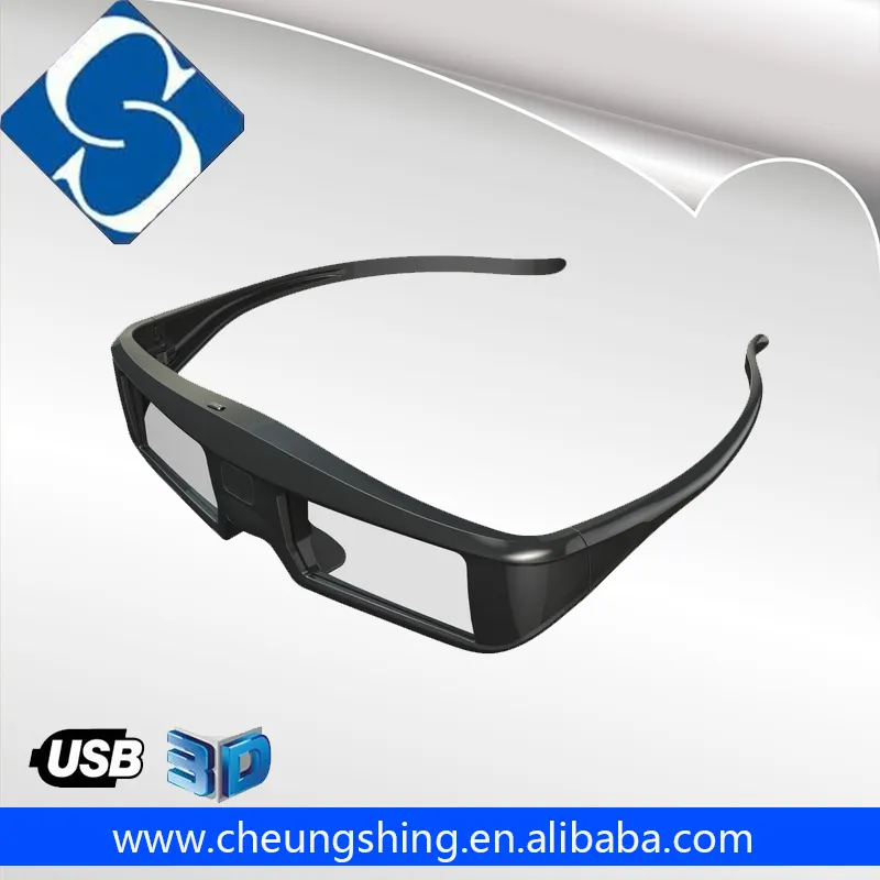 OEM imballaggio superiore polarizzati di realtà virtuale occhiali 3d per la TV & cinema