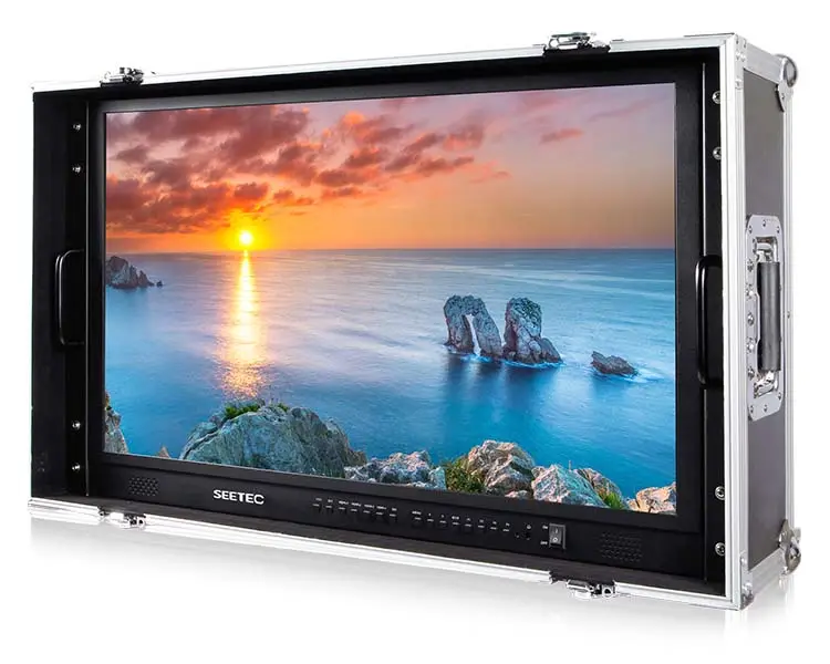 SEETEC widescreen 28inch 10-bit cinematic display monitor 4k for Making Movies with Multiple Inputs and Outputs