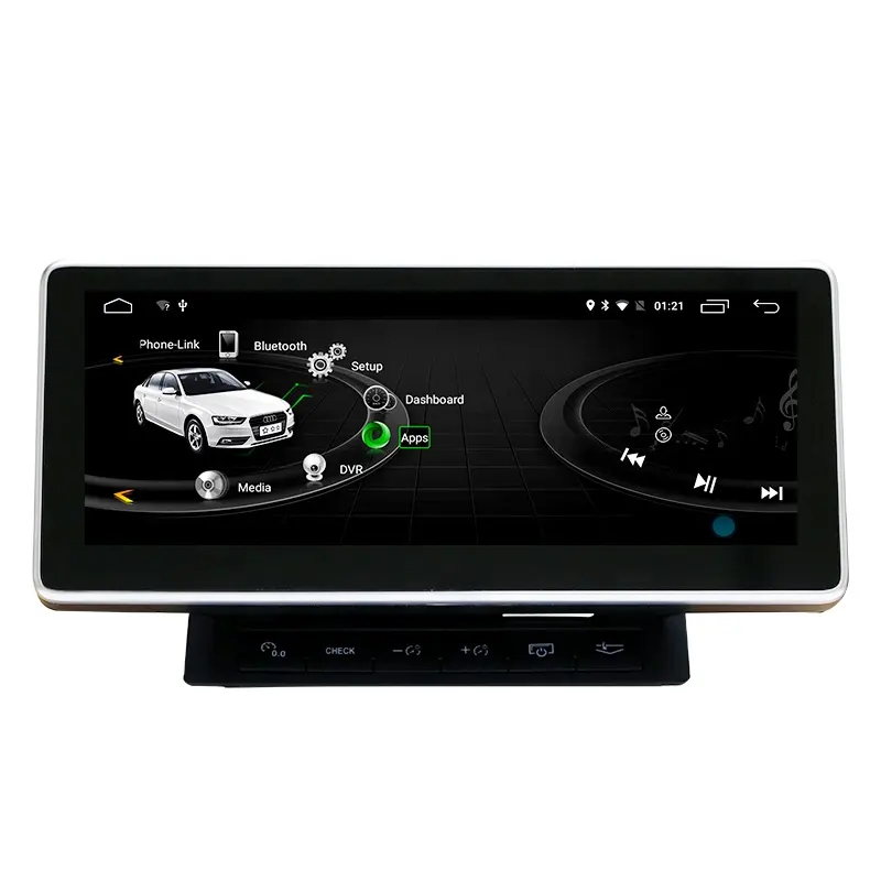 NaviHua Android 10,25 ''Восьмиядерный автомобильный <span class=keywords><strong>dvd</strong></span> мультимедийный плеер головное устройство Авторадио для Audi A6 C6 2005-2011 GPS навигация