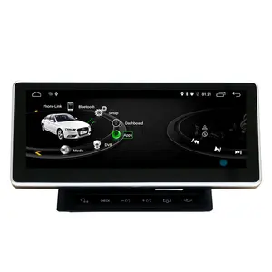 NaviHua Android 10,25 дюймов Octa Core GPS навигация автомобильный DVD мультимедийный плеер головное устройство Авторадио для Audi A6 C6 2005-2011
