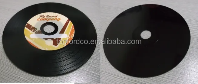 700MB 52X en blanco al por mayor en blanco negro de vinilo