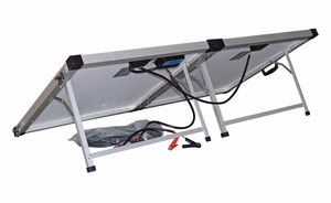 Panneau solaire pliable 80W, chargeur de batterie solaire
