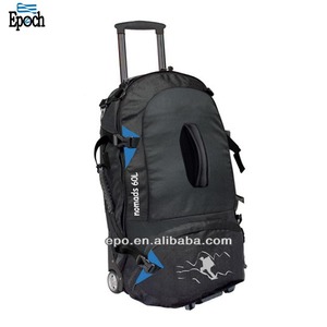 Borsa da Viaggio Multifunzionale <span class=keywords><strong>con</strong></span> Ruote, Zaino Trolley Staccabile, Borsa Pieghevole Unisex Personalizzabile <span class=keywords><strong>con</strong></span> Cerniera - Product Image 3