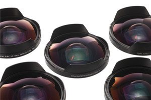 Objectif de caméscope Fisheye à monture 0,3X 72mm