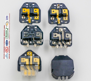<span class=keywords><strong>Turquía</strong></span> macho insertar 4,8 MM 10 MM/16A VDE 2 pin <span class=keywords><strong>puente</strong></span> para cables <span class=keywords><strong>de</strong></span> alimentación - Product Image 4