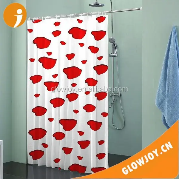 popular & high quality short shower curtain, rings for shower curtain