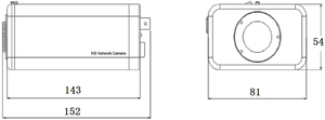 Cámara de seguridad con reconocimiento facial inteligente, dispositivo WDR de baja luz, H.265/H.264/MJPEG, CCTV, SIP-FB08-385K - Product Image 4