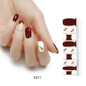 Eco-friendly self-adhesive DIY 3d nail art stickers