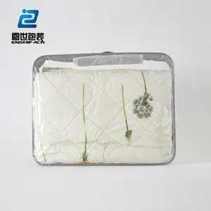 Pvc dây trong suốt khung bag rõ ràng tote nhựa với dây kéo