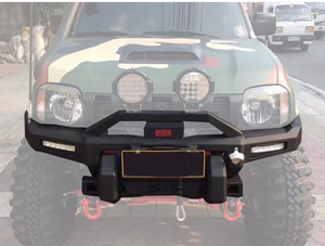 Accessori Fuoristrada Maiker, Paraurti Anteriore Bull Bar 4x4 per Suzuki <span class=keywords><strong>Jimny</strong></span> 2007+, Pare-chocs De Voiture - Product Image 3