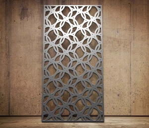 Tấm Màn Hình Kim Loại Cắt Laser Với Thiết Kế Màn Hình Trang Trí Cho Bộ Chia Phòng Màn Hình Gấp - Product Image 3