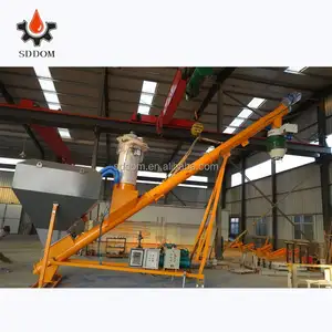 factory supplier lime stone cement powder auger feeding system Sand And Cement Silo