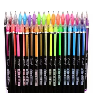 2019 hot wholesale Customized logo <strong>glitter</strong> <strong>pen</strong>, Plastic Set promotional gift <strong>glitter</strong> <strong>pen</strong>,writing 36 colors non-toxic <strong>glitter</strong> <strong>pen</strong> - Product Image 1