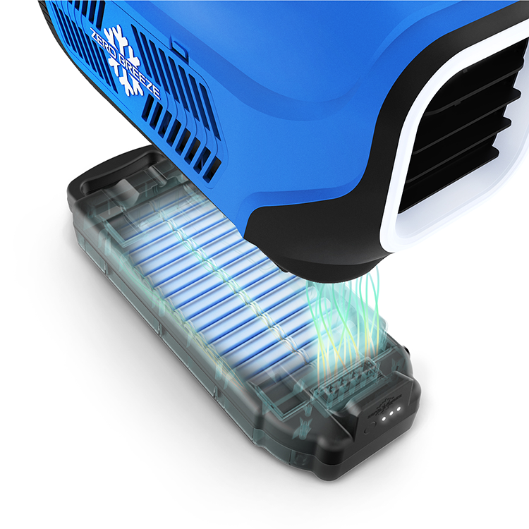 ZERO BREEZE ZB-1100 ポータブルエアコン 本体 Amazon | 多機能ポータブルスポットクーラー ゼロブリーズ ZB-1100