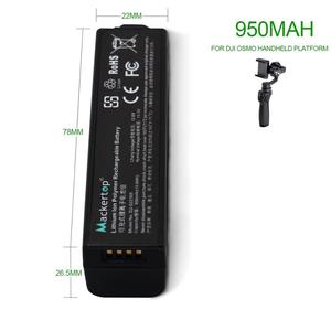 Pin <span class=keywords><strong>Lithium</strong></span> <span class=keywords><strong>polymer</strong></span> 11.1 V 950 mAh cho DJI Osmo cầm tay máy ảnh nền tảng pin điện thoại di động - Product Image 2
