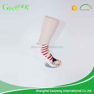 Saison d'été sublimation cool low cut femmes robe chaussettes - Product Image 5