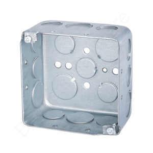 4X4 Square Steel Junction Electrical Metal Conduit Switch Box