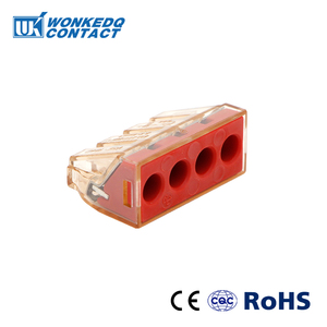 VSE-104D <span class=keywords><strong>Wago</strong></span> <span class=keywords><strong>Rapide</strong></span> Push Fil 4 Pôle Connecteurs - Product Image 1