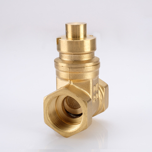 1/2 - 4 Inch DN15-DN100 Van Cổng Có Thể Khóa Từ Với Khóa Chính - Product Image 2