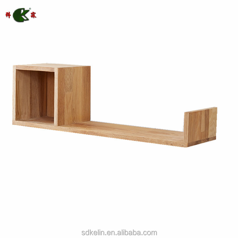 Простая настенная стойка для компакт-дисков из МДФ/ДСП для гостиной, 12 мм