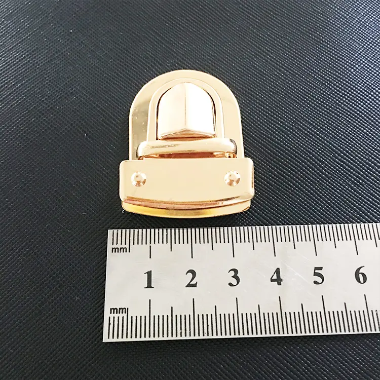 Top quality luggage lock catch box buckle metal bag clasp lock for handbag lock hardware