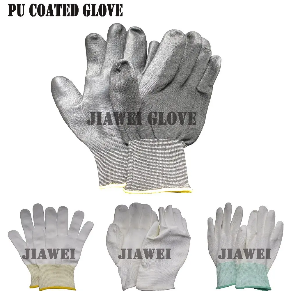 13G PU Coated Glove/Guantes 0147