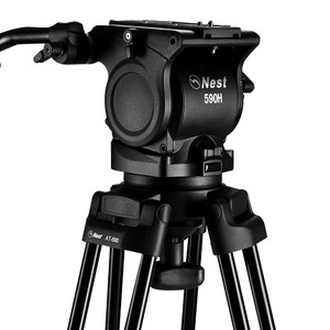 Trépied radio pour appareil photo reflex numérique de qualité professionnelle à haute capacité de charge Nest NT-590 - Product Image 2