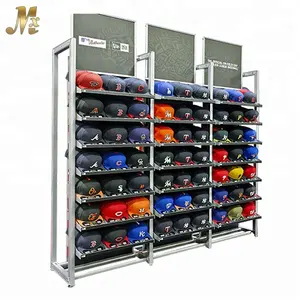 MX-MCL059 beste ontwerp metalen materiaal baseball cap display rack