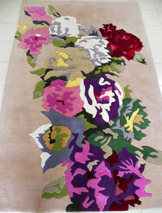 Alfombrillas de lana personalizadas hechas a mano, elegantes alfombras duraderas, Alfombra de entrada de fibra Natural suave, alfombrilla de lana hecha a mano de primera calidad para el hogar - Product Image 4