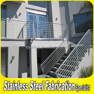 Design moderne 304 en acier inoxydable main courante verre escalier extérieur <span class=keywords><strong>rampe</strong></span> - Product Image 5