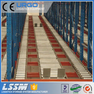 URGO, producto en oferta, estantes de rodillos de acero inoxidable para flujo de palés Industrial, estanterías de gravedad - Product Image 5