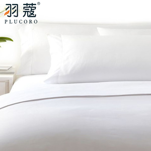 Bộ Ga Giường Khách Sạn Hilton 5 Sao Bằng Cotton Ai Cập 60S 4 Chiếc Ga Trải Giường Màu Trắng Bộ Ga Trải Giường - Product Image 2