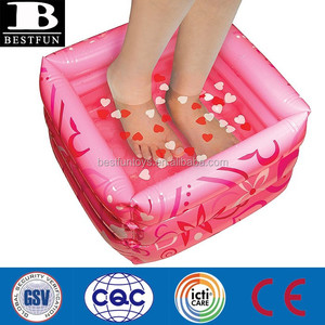 Bassin de Pédicure <span class=keywords><strong>Gonflable</strong></span> Portable en Gros, Baignoire <span class=keywords><strong>Spa</strong></span> Pliable en Plastique pour Massage des Pieds, Idéal pour les Voyages et l'Utilisation à Domicile - Product Image 2