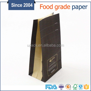 De café de calidad alimentaria bolsa de papel de embalaje, resistencia al desgarro bolsas de café de papel de alibaba de china - Product Image 2