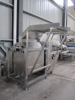 Industriële rvs lime squeezer machine/lime sap machine/lime juicer