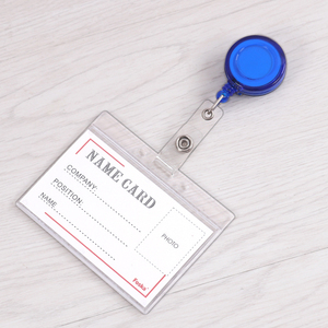 100 pièces, <span class=keywords><strong>clip</strong></span> de badge rétractable, vente chaude, couleur, <span class=keywords><strong>pour</strong></span> collègues, infirmières et clients, avec <span class=keywords><strong>clip</strong></span> de ceinture coulissant sécurisé - Product Image 4
