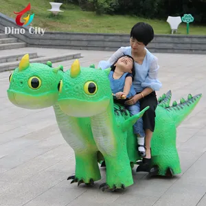 Battery Operated electric animal Dinosaur Ride for shopping mall