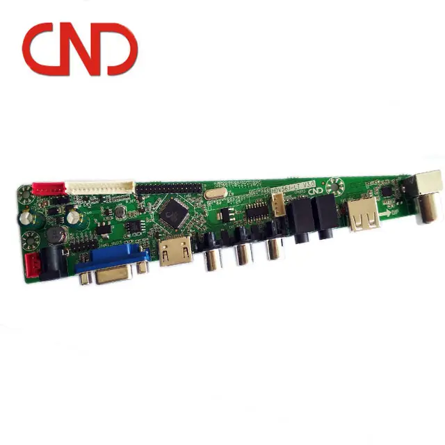 Wholesale V56 Universal LCD LED TV Card with jumper cat function