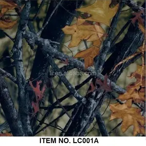 LC001A Hunt ปืน Mossy Oak Camo Dipping Hydrographic การพิมพ์ฟิล์ม